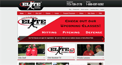 Desktop Screenshot of elitebaseballtraining.com